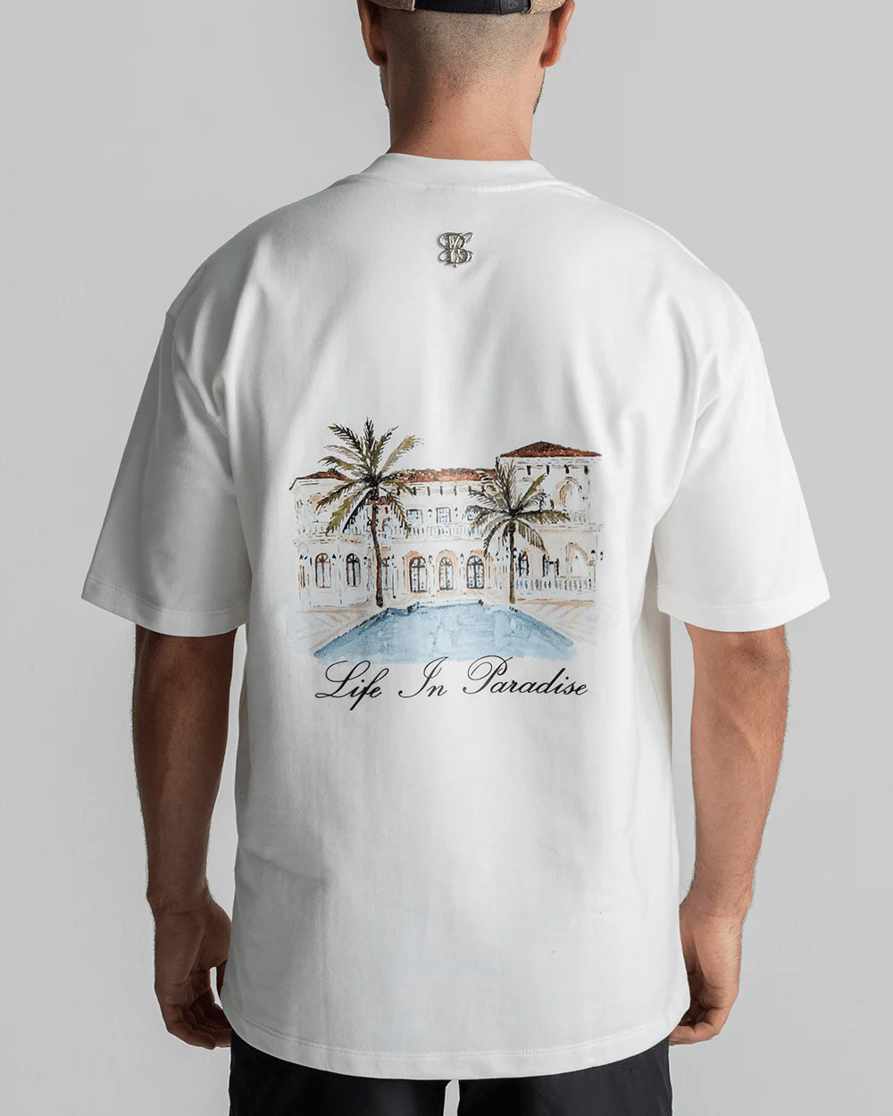 PARADISE OVERSIZED WHITE BULLISH