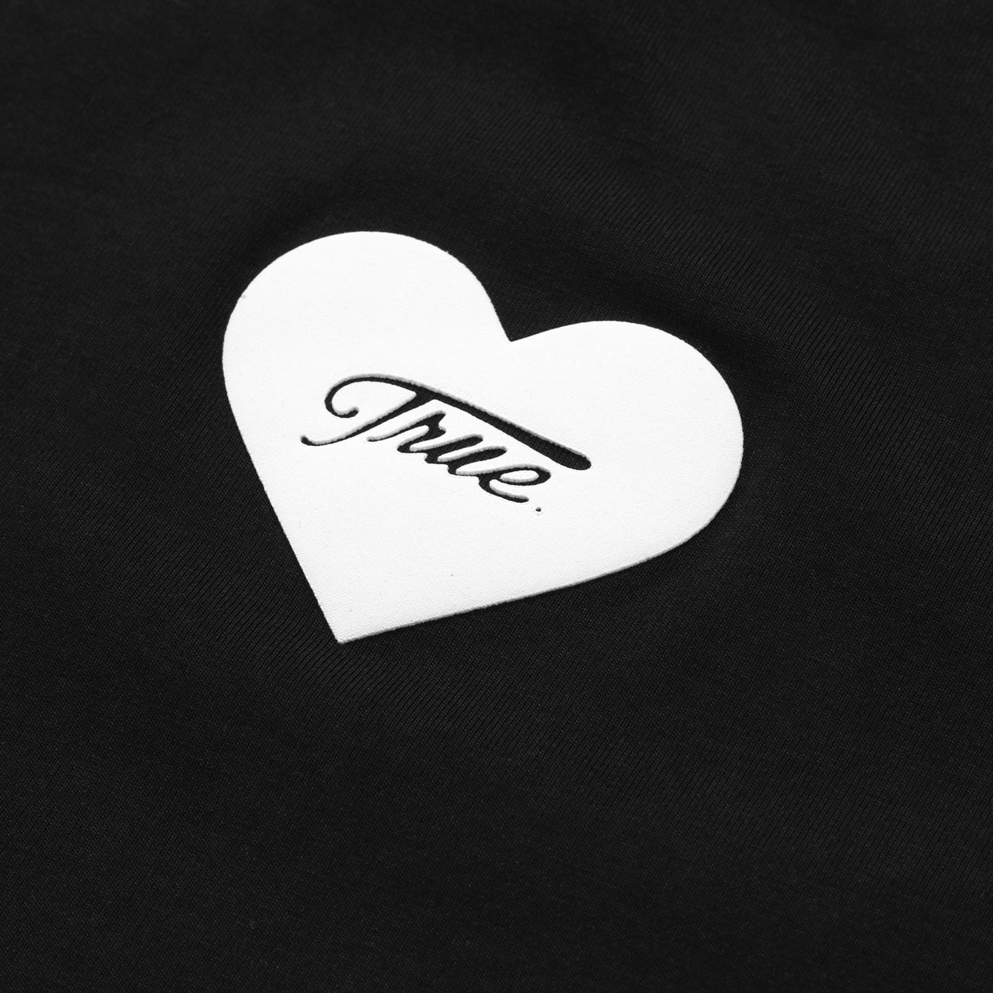 MEMORIES SLIM TEE BLACK TRUE