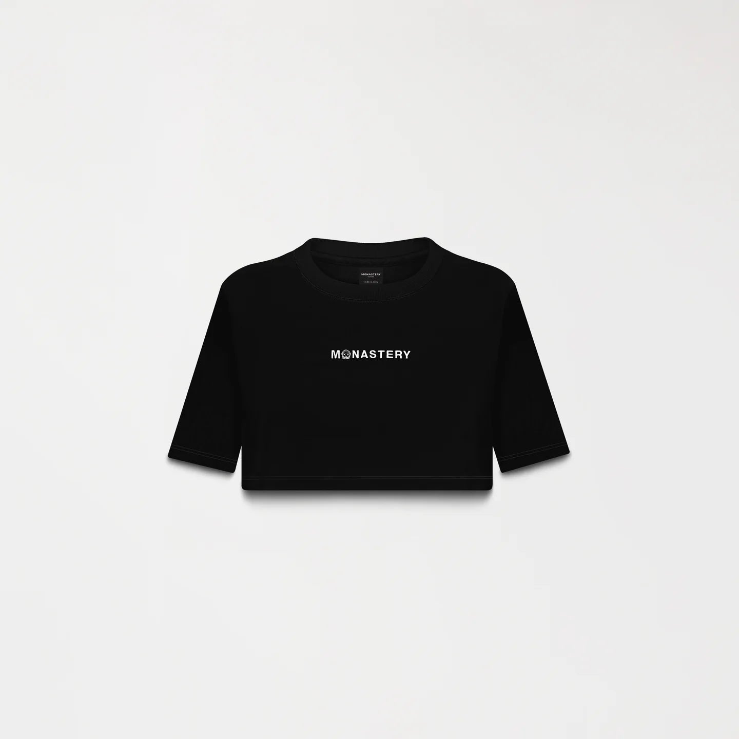 KUBLAI CROP TOP BLACK MONASTERY