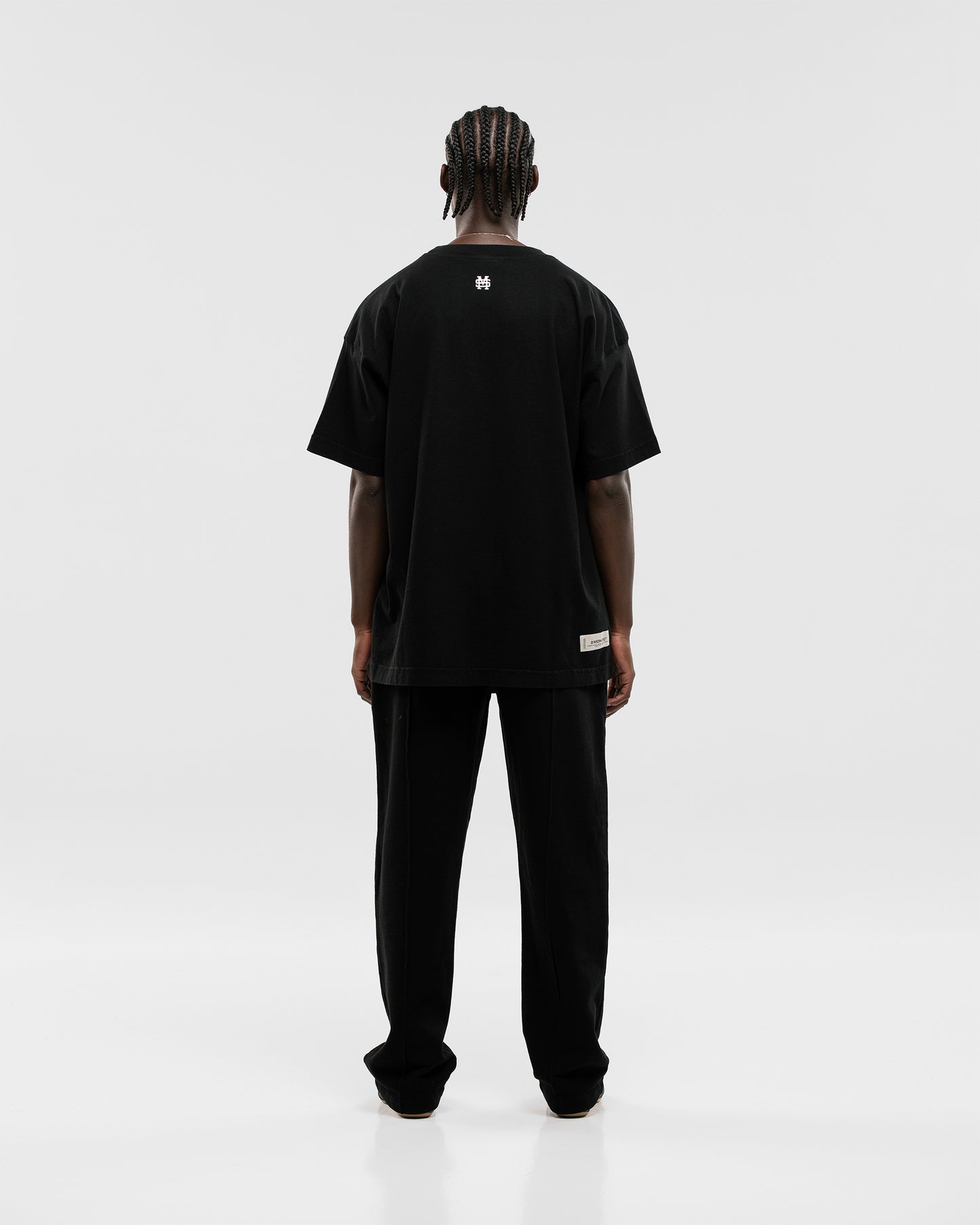 CAMISETA OVERSIZED BÁSICA V2 NEGRA MONOIC