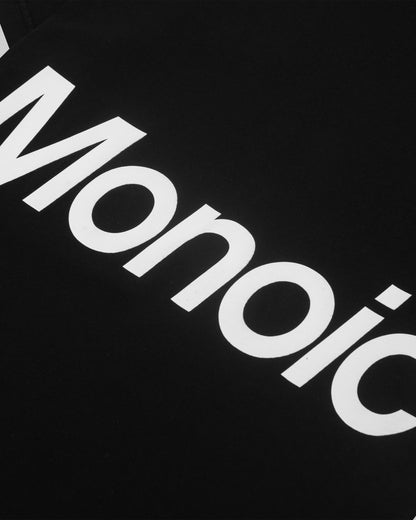 CAMISETA LOGO OVERSIZED V2 NEGRO MONOIC