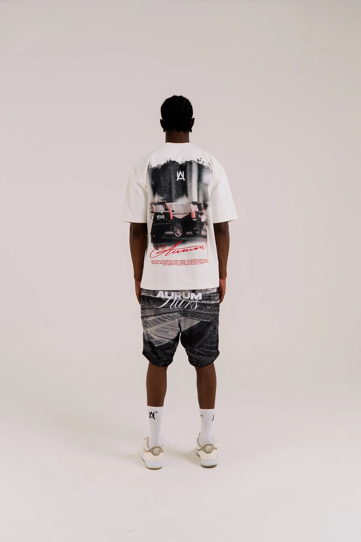 FLASHES OVERSIZED WHITE AURUM