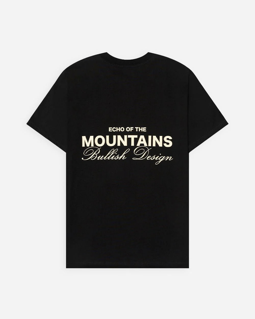 REDWOOD BLACK TSHIRT BULLISH