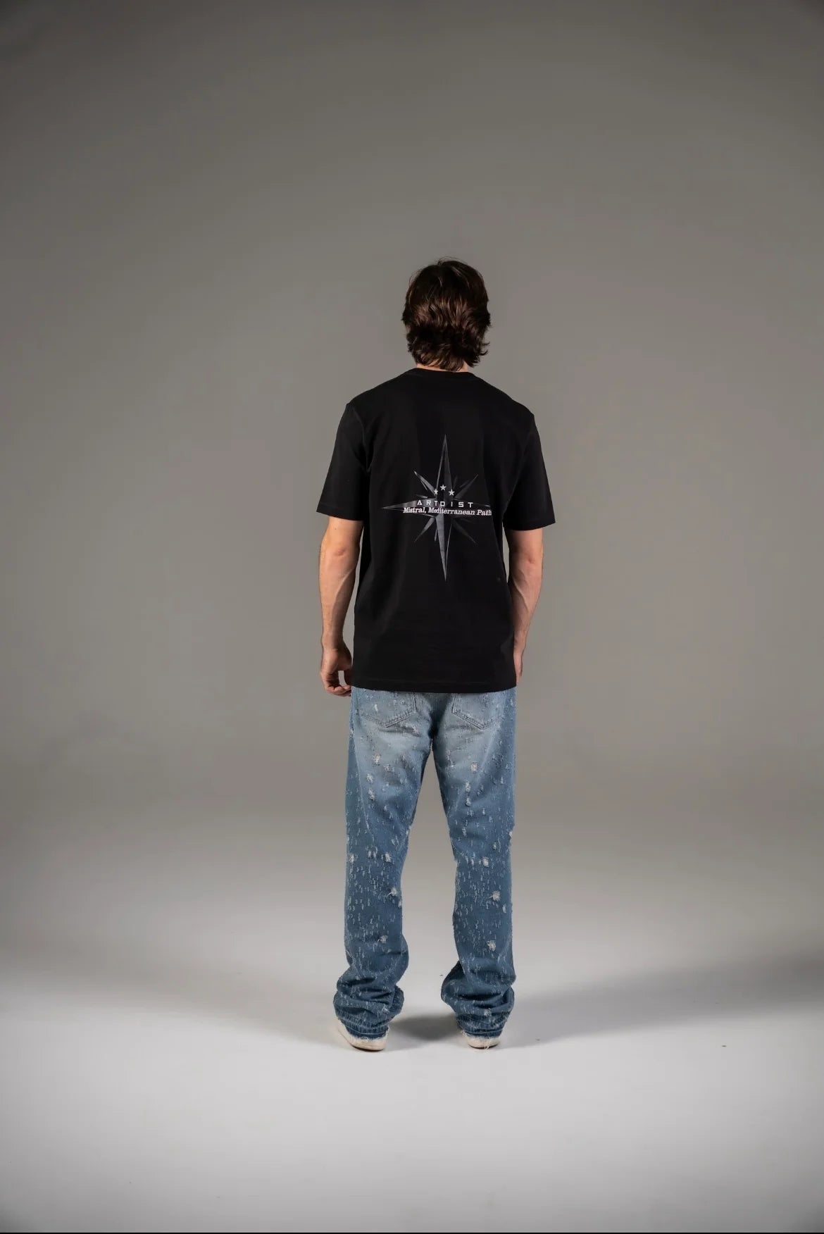 The Jar Black Regular Fit Artdist