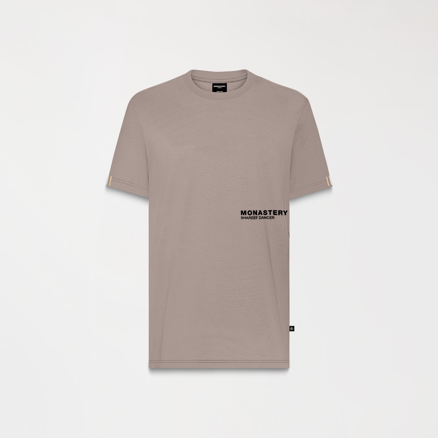 APPLEJACK T-SHIRT TAUPE GRAY MONASTERY