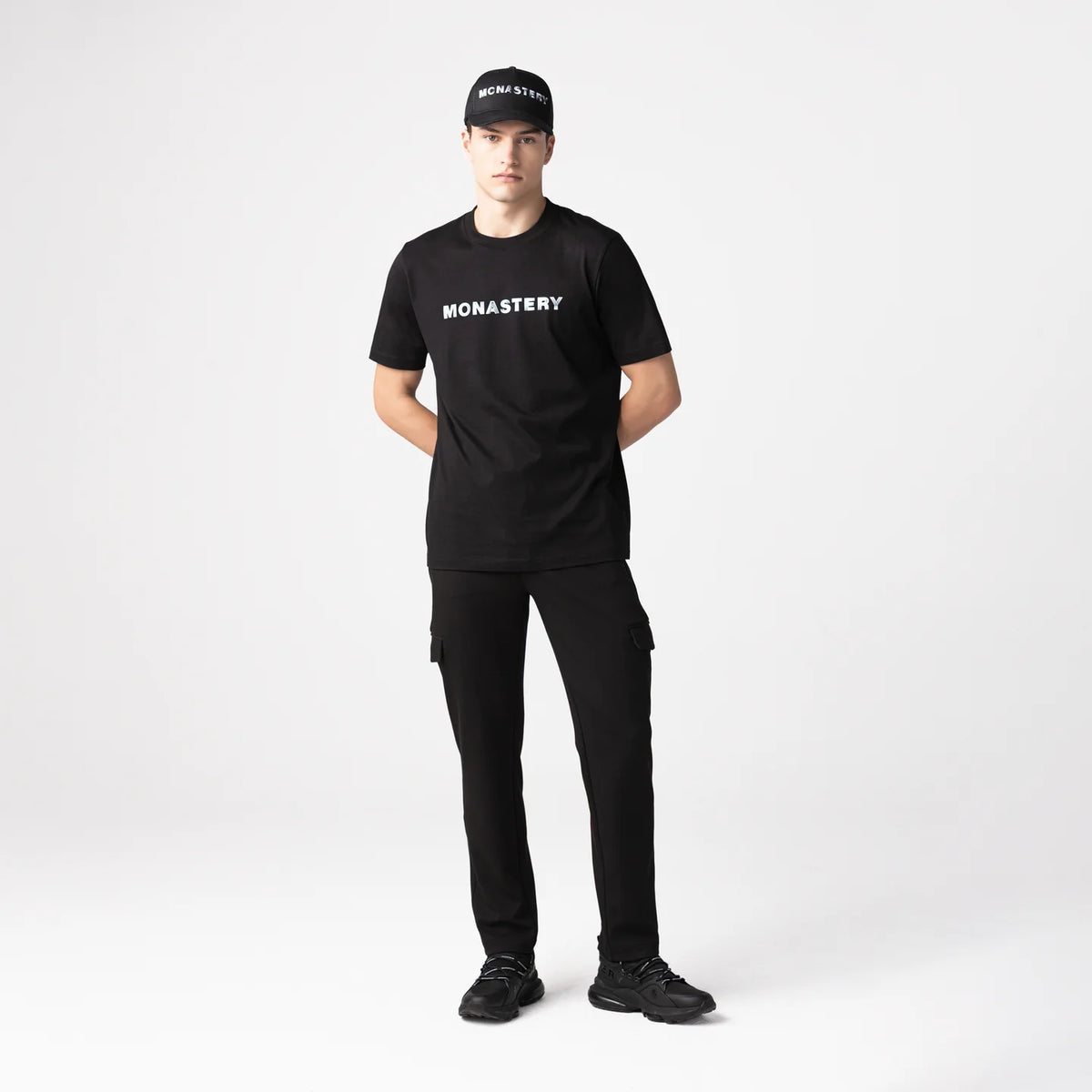 SILICEA T-SHIRT MEN BLACK MONASTERY