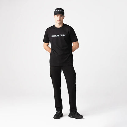 SILICEA T-SHIRT MEN BLACK MONASTERY