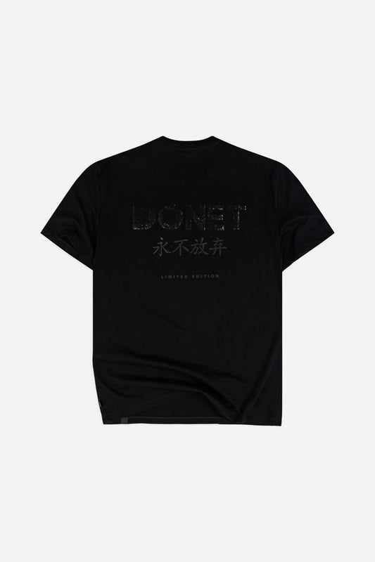 TITANIUM TSHIRT BLACK DONET