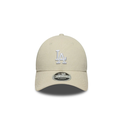 Los Angeles Dodgers MLB Cord 9FORTY Ajustable Beige New Era
