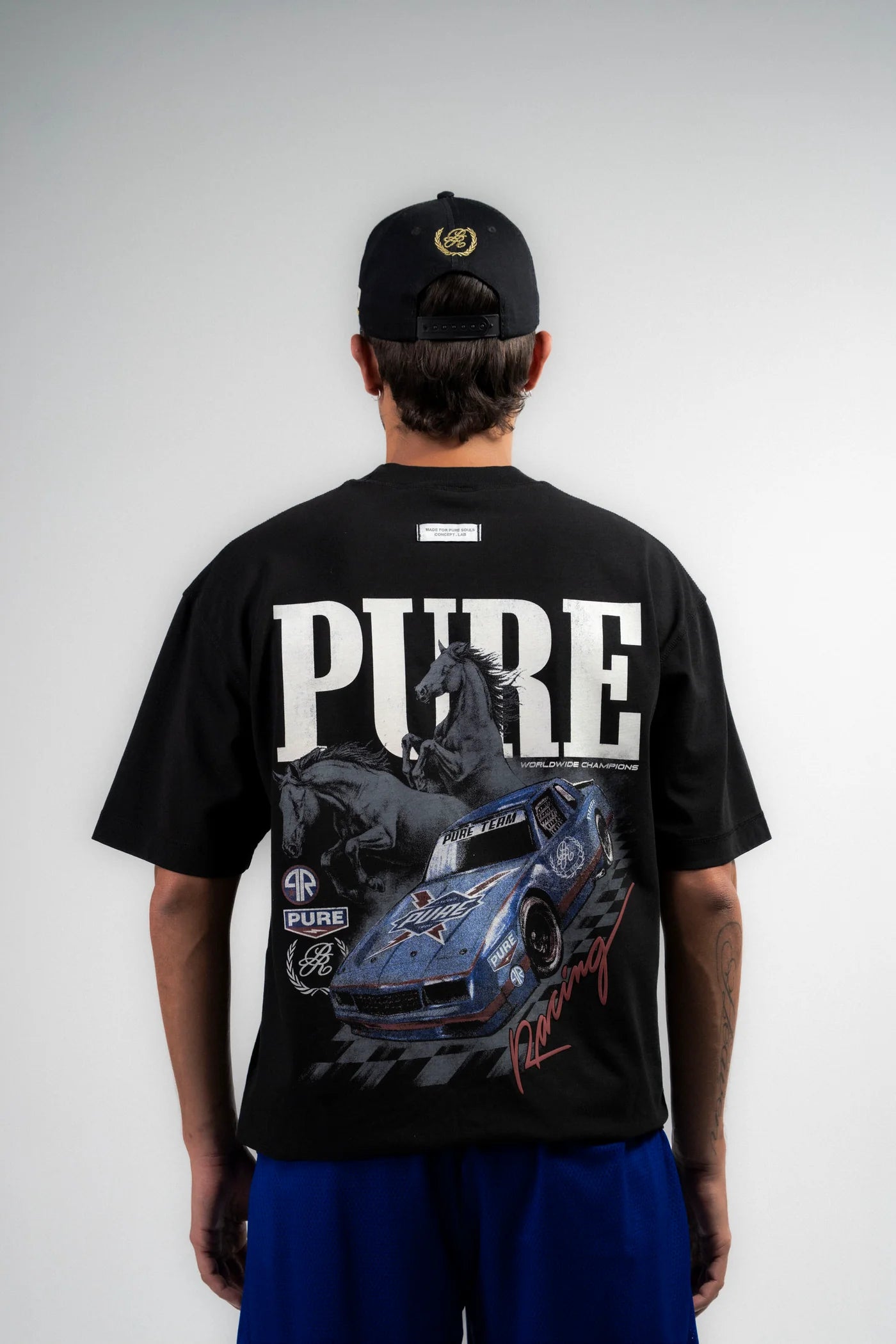 OVERDRIVE BLACK T-SHIRT PURE