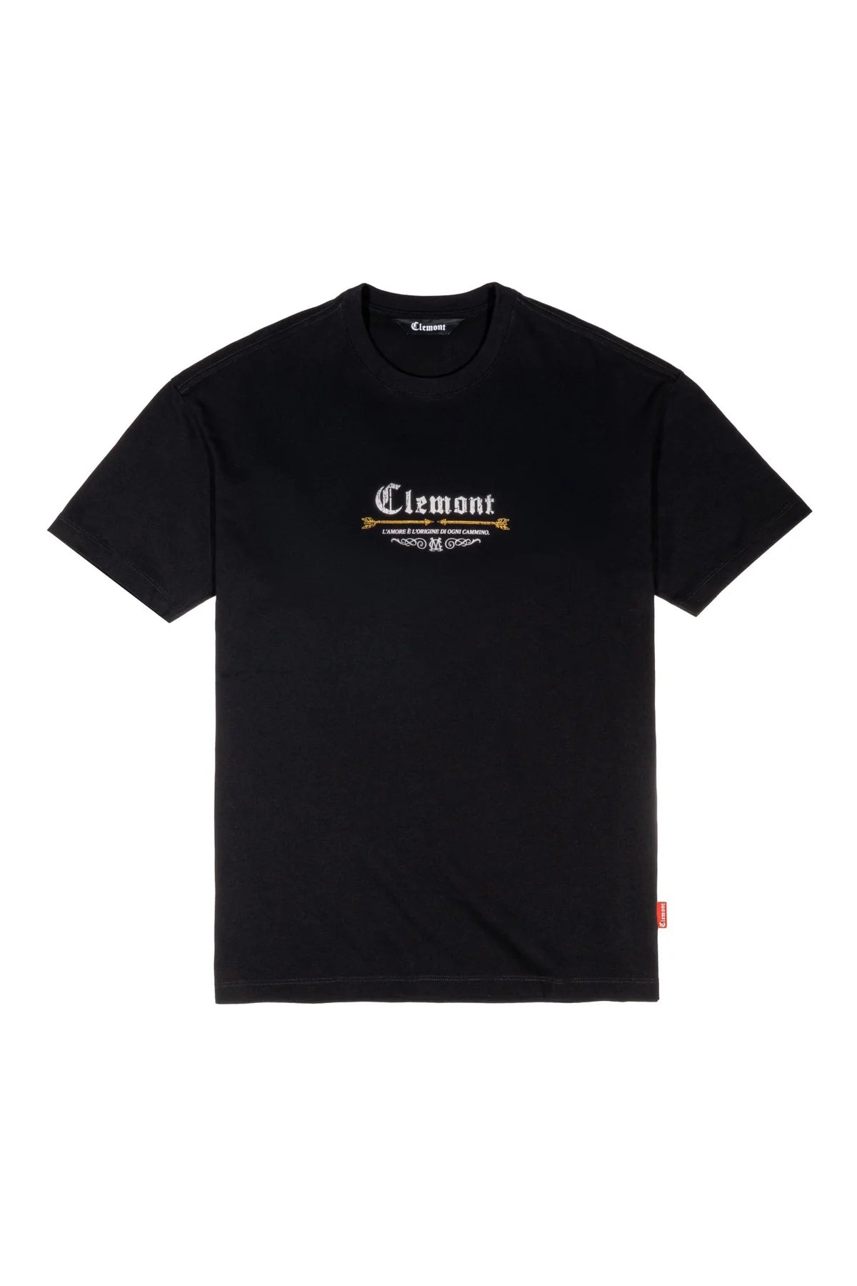 TATTILE TSHIRT NEGRO CLEMONT