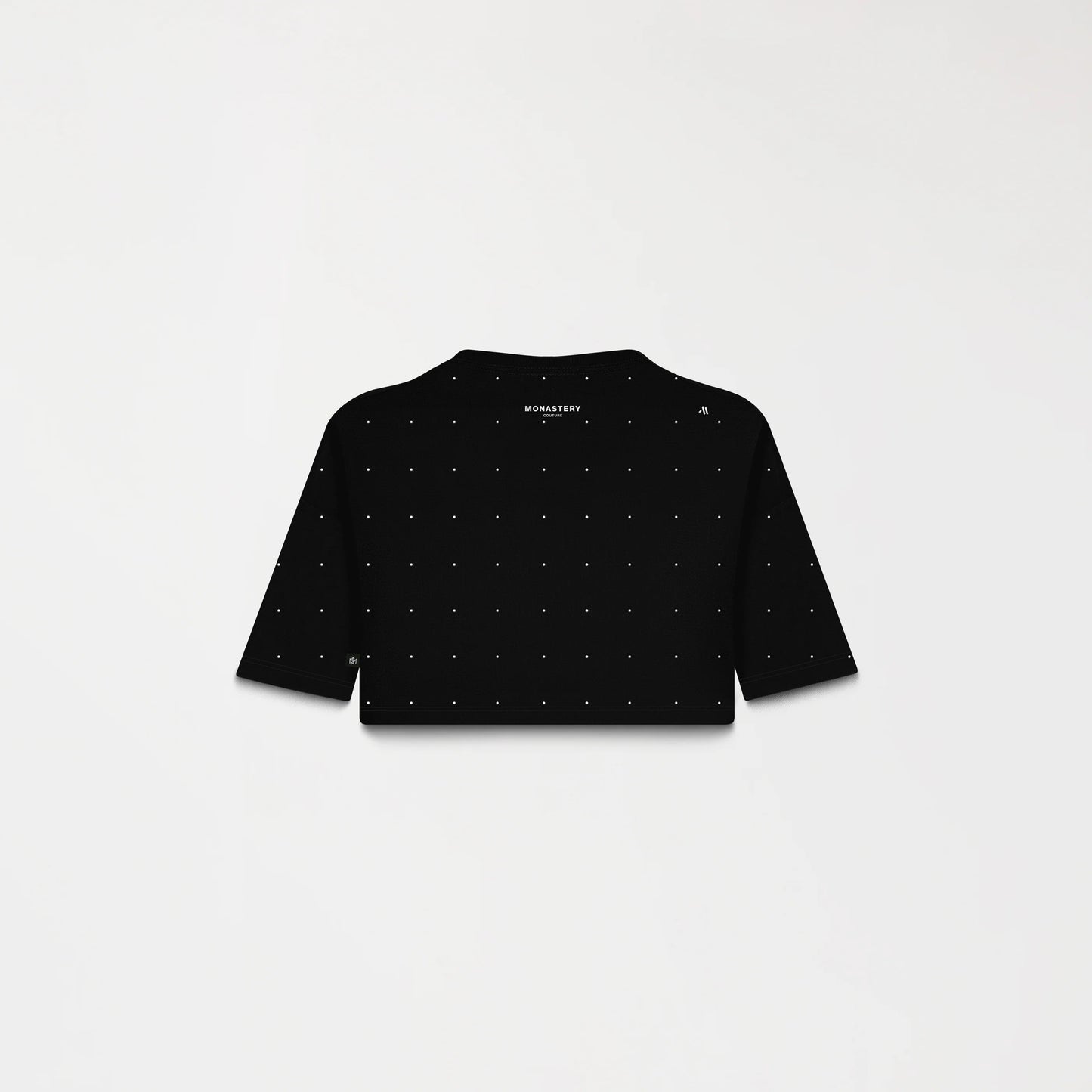 SORA CROP TOP BLACK MONASTERY