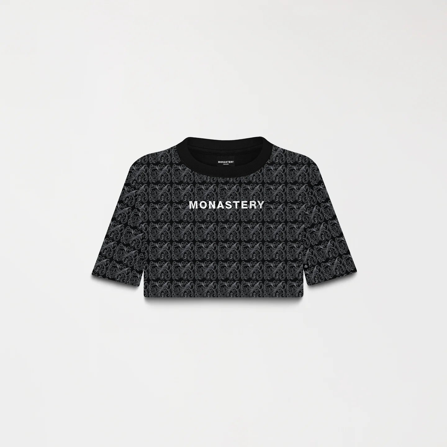 QINA CROP TOP WOMEN BLACK MONASTERY
