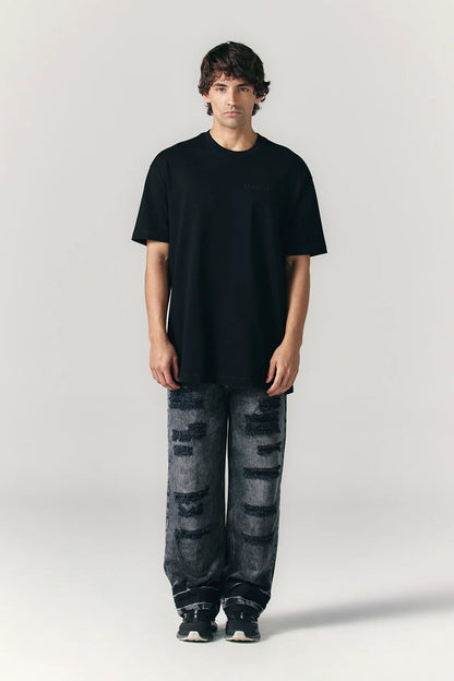 ALLEGRO T-SHIRT BLACK/BLACK CLEMONT