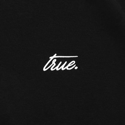 Cursive Logo T-Shirt Black True