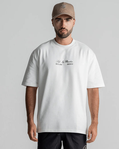 PARADISE OVERSIZED WHITE BULLISH