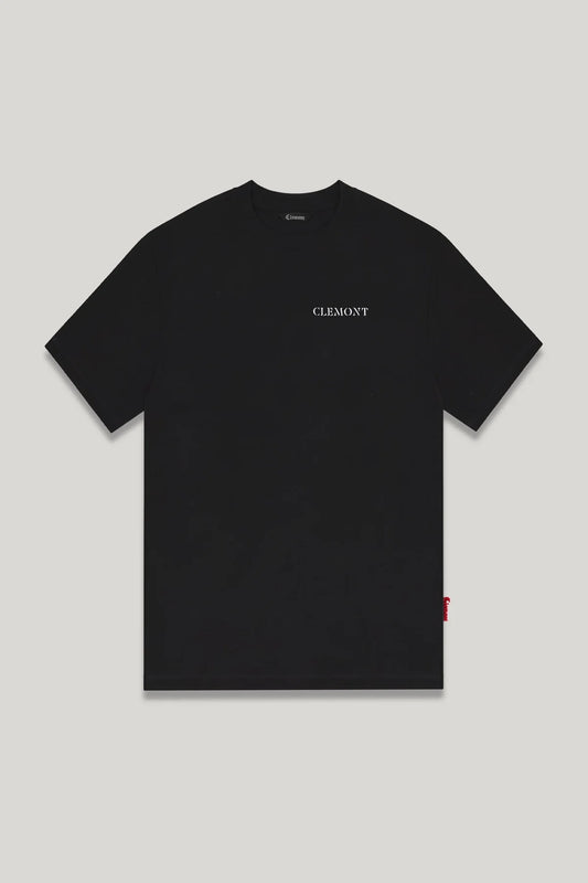 ALLEGRO T-SHIRT BLACK/WHITE CLEMONT