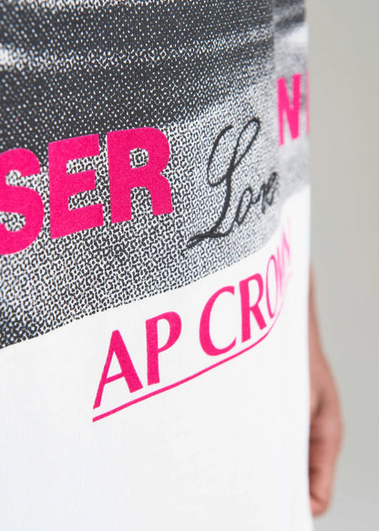 CRUSH OVERSIZED WHITE AP CROWN