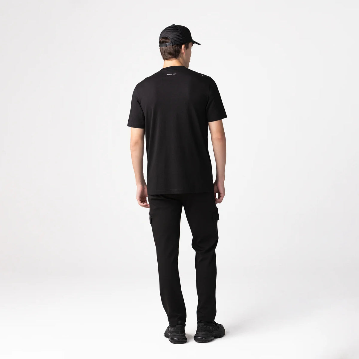 SILICEA T-SHIRT MEN BLACK MONASTERY