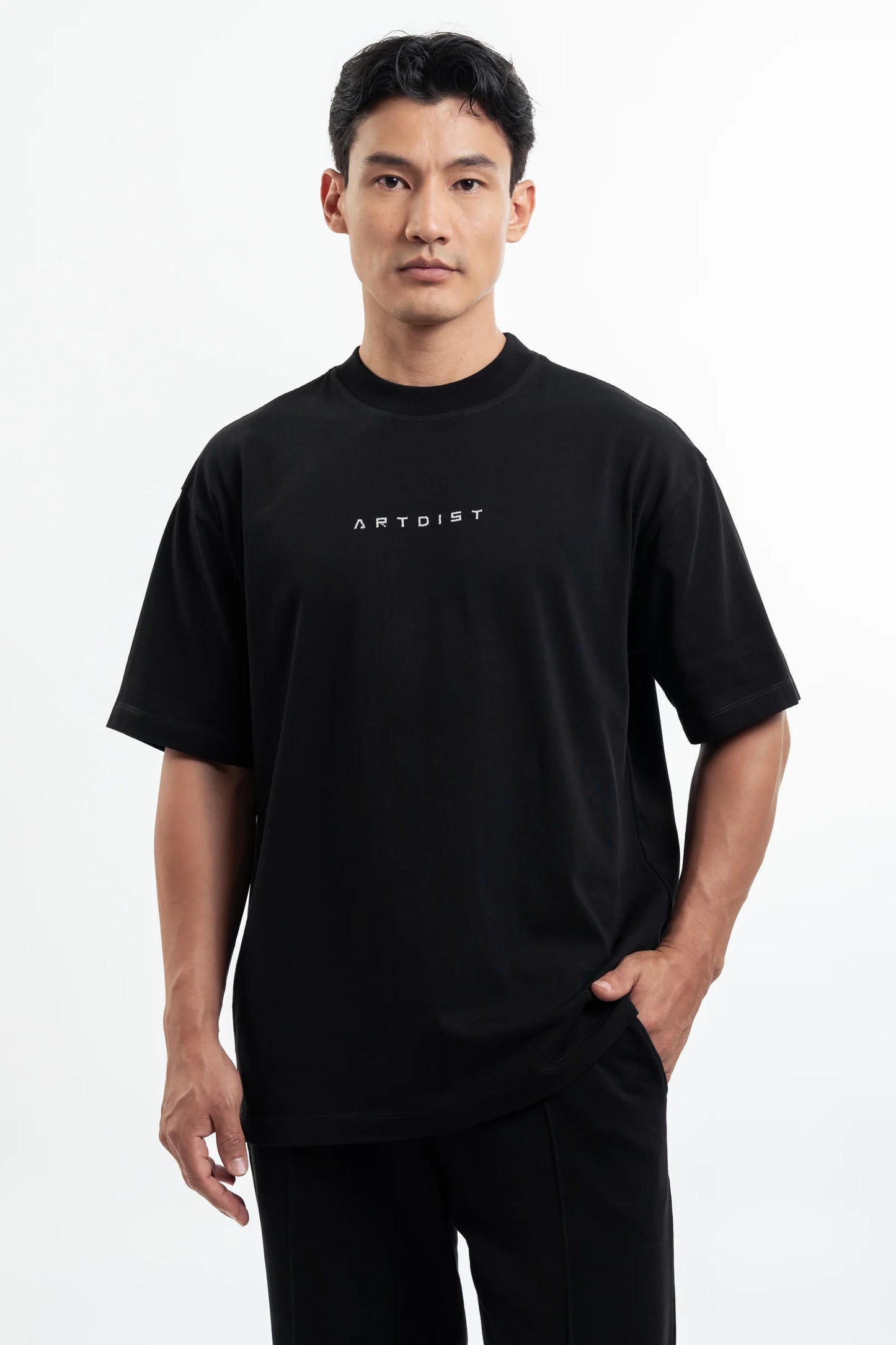 TRACE T-SHIRT BLACK ARTDIST