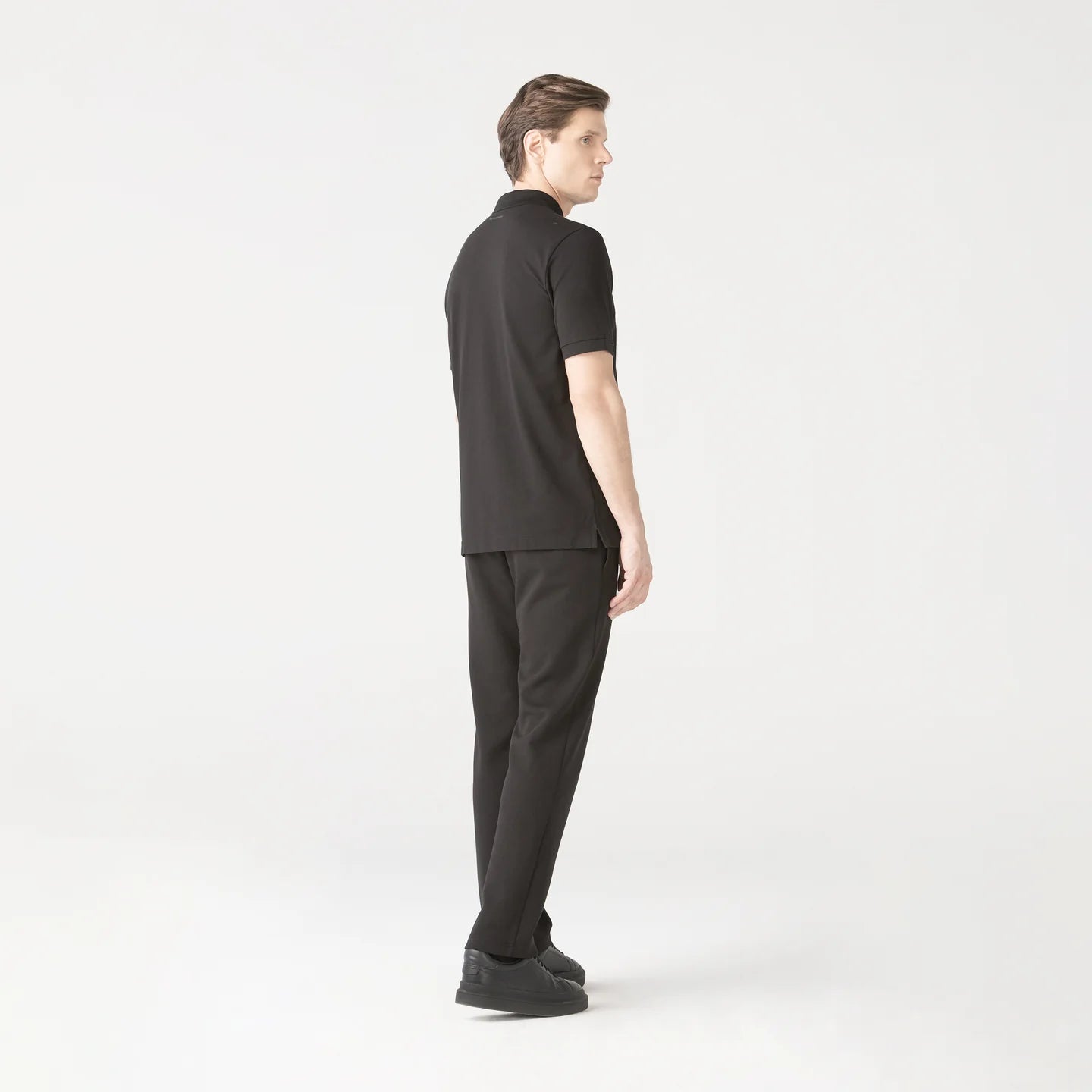 JANUS POLO MEN BLACK MONASTERY