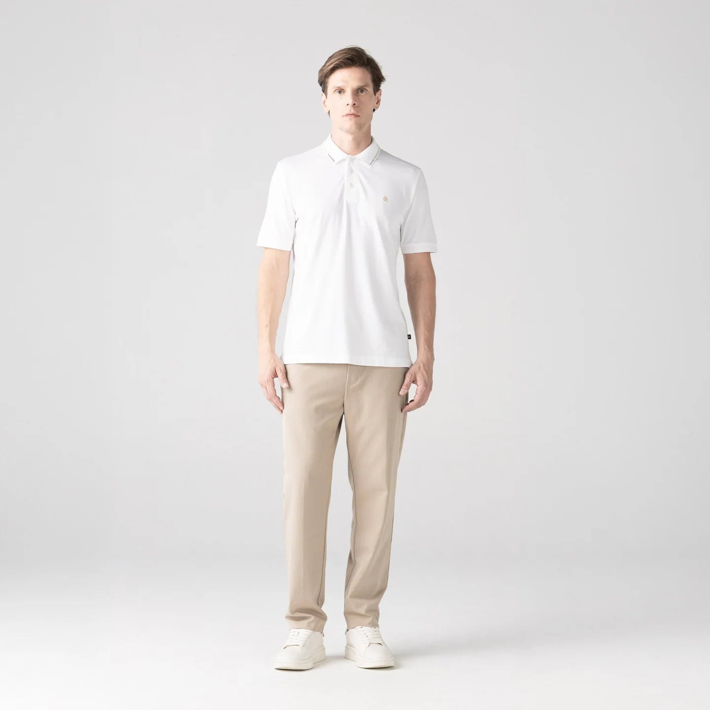 LYOD POLO MEN WHITE MONASTERY