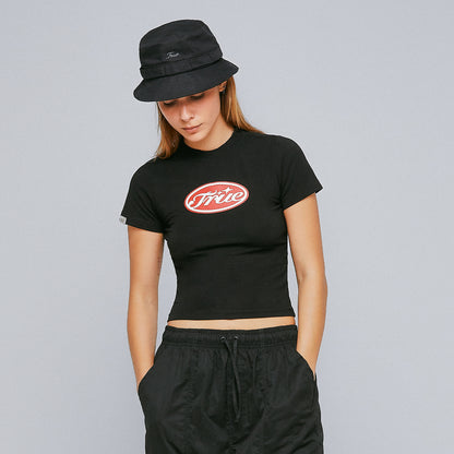 STAMP TEE BLACK TRUE