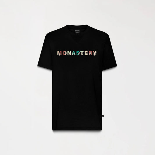 POUZIA T-SHIRT MEN BLACK MONASTERY