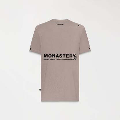 APPLEJACK T-SHIRT TAUPE GRAY MONASTERY