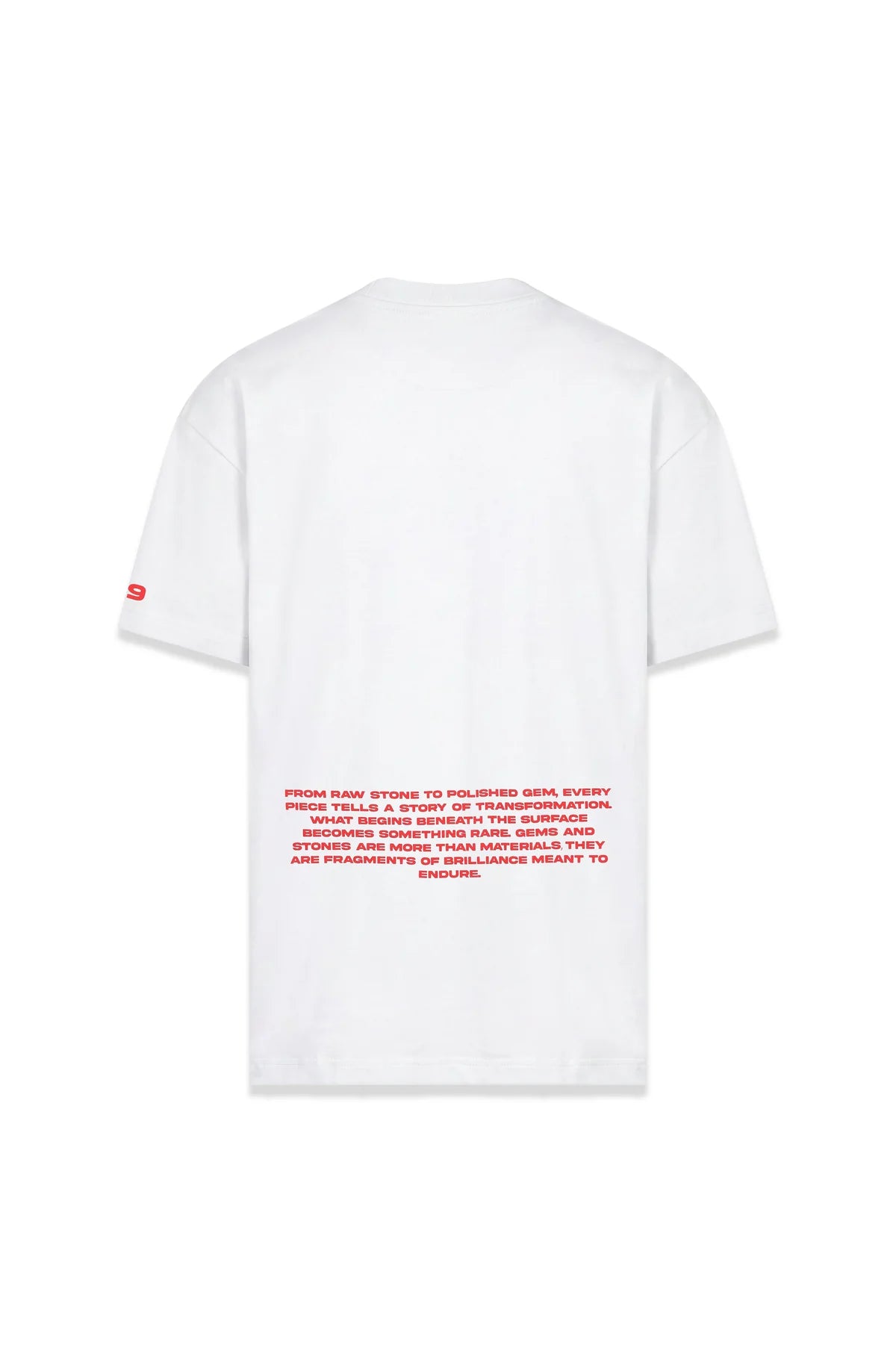 R&W SIGNATURE SEMI OVERSIZED T-SHIRT AURUM