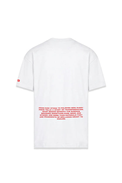 R&W SIGNATURE SEMI OVERSIZED T-SHIRT AURUM