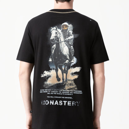 WESLEY T-SHIRT BLACK MONASTERY