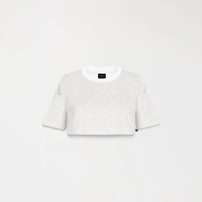 CALDEN CROP TOP WHITE MONASTERY