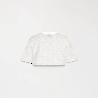 CALDEN CROP TOP WHITE MONASTERY
