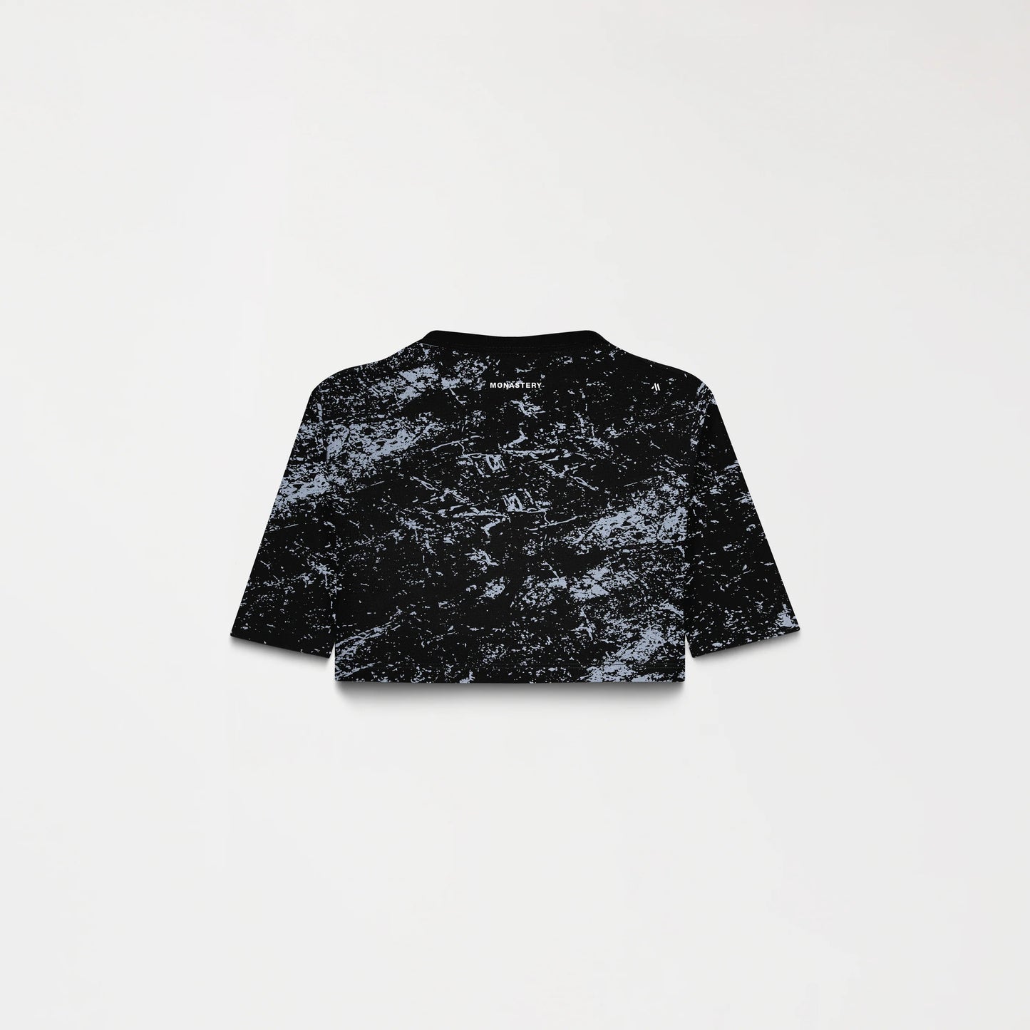 BRYNN CROP TOP BLACK METEORITE MONASTERY