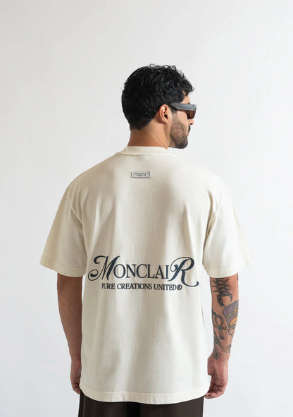 MONCLAIR CREAM OVERSIZED PURE
