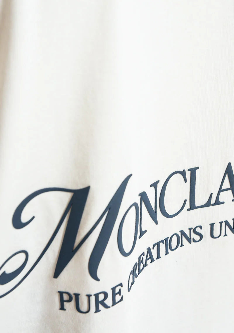 MONCLAIR CREAM OVERSIZED PURE