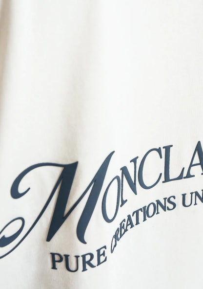 MONCLAIR CREAM OVERSIZED PURE