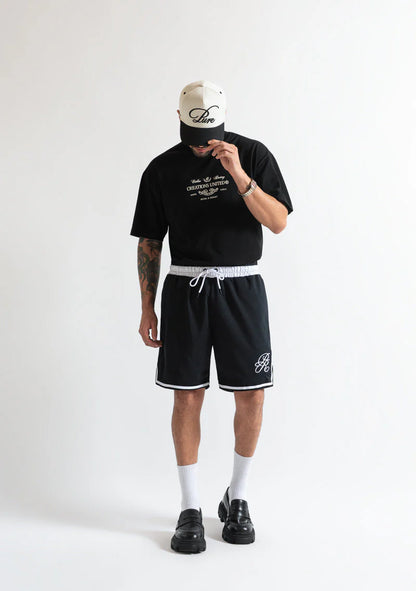 MONCLAIR BLACK SHORTS PURE
