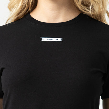 AKBAR T-SHIRT BLACK MONASTERY