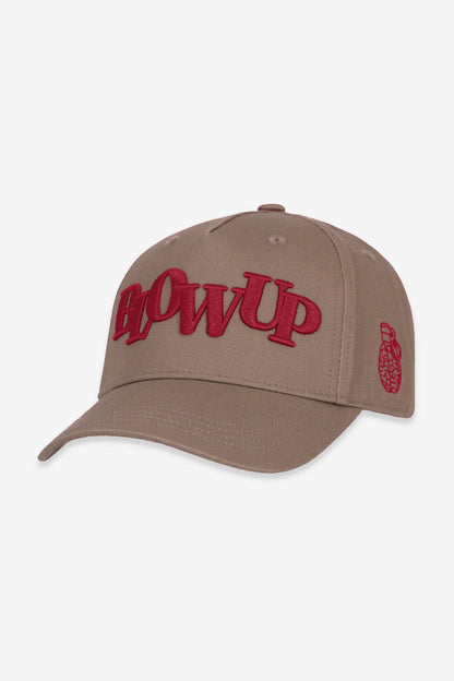 LETTERS CAMEL CAP BLOW UP