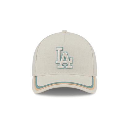 Gorra Los Angeles Dodgers MLB Neutral Hemp 9FORTY Ajustable Beige New Era