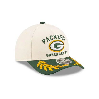 Gorra Green Bay Packers NFL Draft Collection 9FORTY Ajustable Blanca