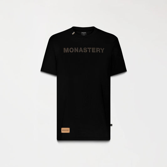 SOUL T-SHIRT MEN BLACK MONASTERY