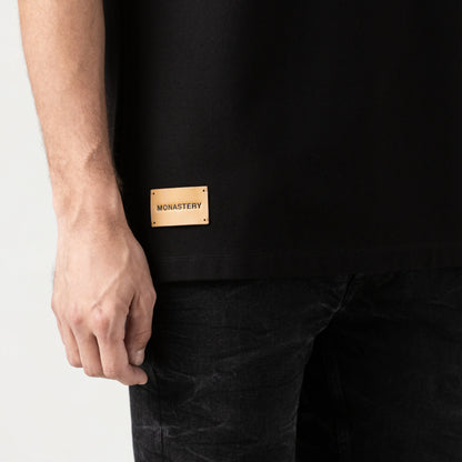 SOUL T-SHIRT MEN BLACK MONASTERY