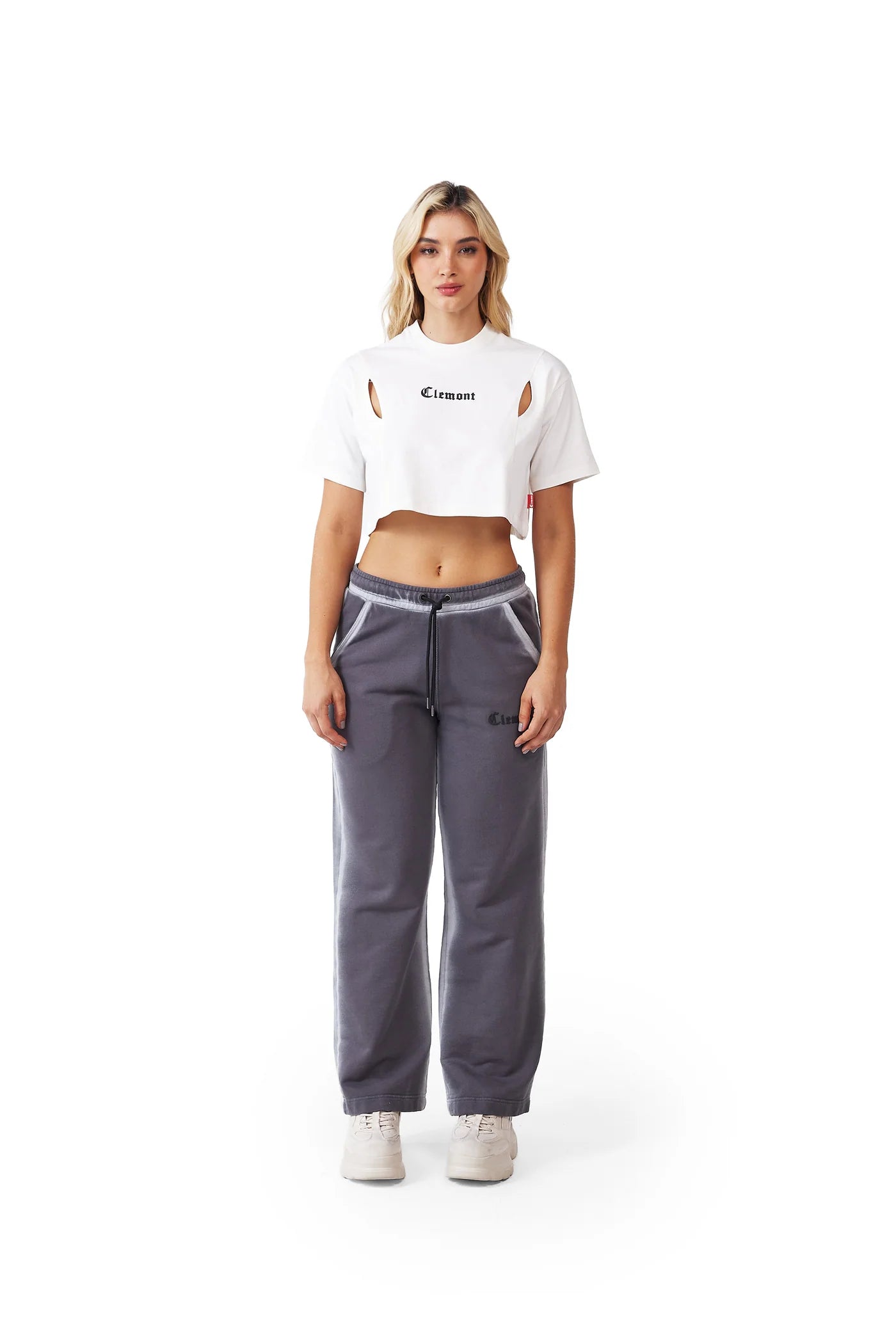 MALATTIA CROP TOPS CREMA CLEMONT