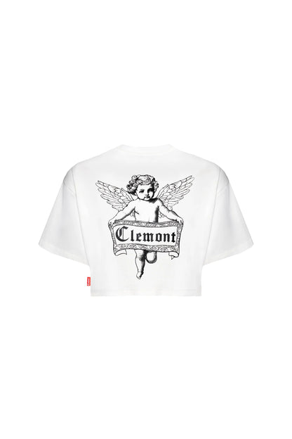 MALATTIA CROP TOPS CREMA CLEMONT