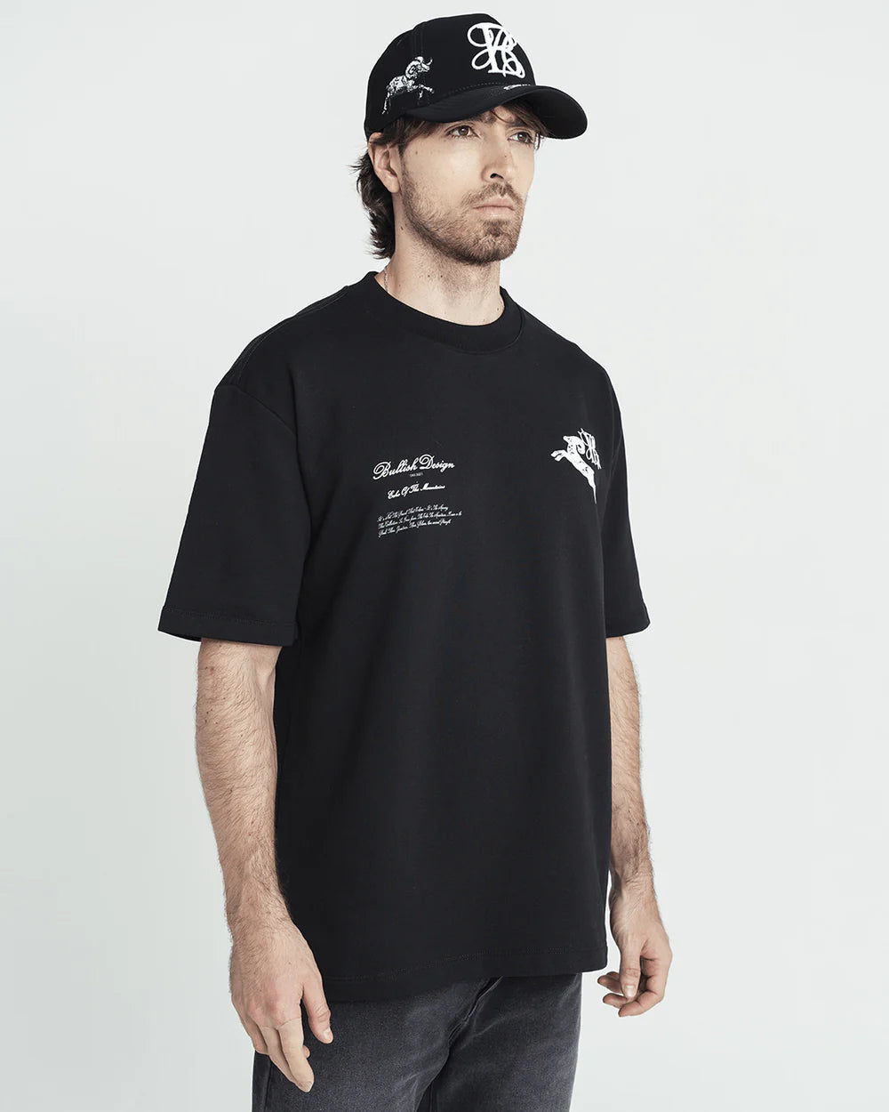 YOSEMITE BLACK OVERSIZED BULLISH