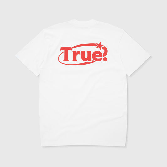 Everyday Logo White Tshirt TRUE