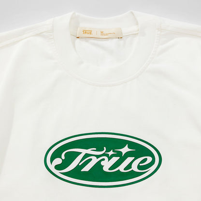 True Stamp TShirt White TRUE